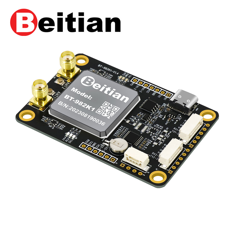 Beitian UM982 GPS Module Navigation Surveying Positioning Precision Centimeter-level RTK GNSS Module BT-982 Beitian UM982 GPS Module Navigation Surveying Positioning Precision Centimeter-level RTK GNSS Module BT-982